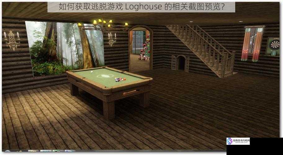 如何获取逃脱游戏 Loghouse 的相关截图预览？