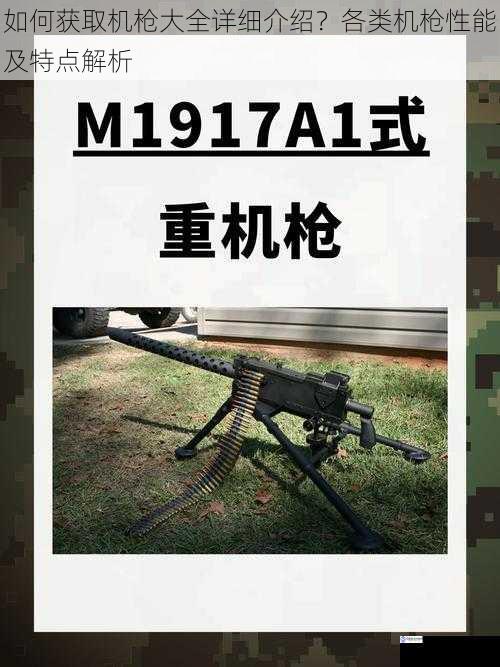 如何获取机枪大全详细介绍？各类机枪性能及特点解析