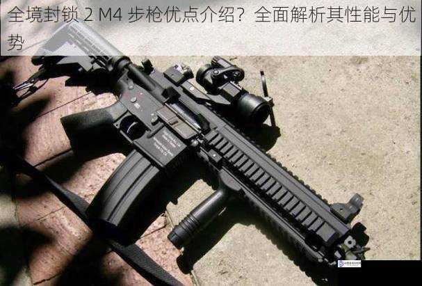 全境封锁 2 M4 步枪优点介绍？全面解析其性能与优势