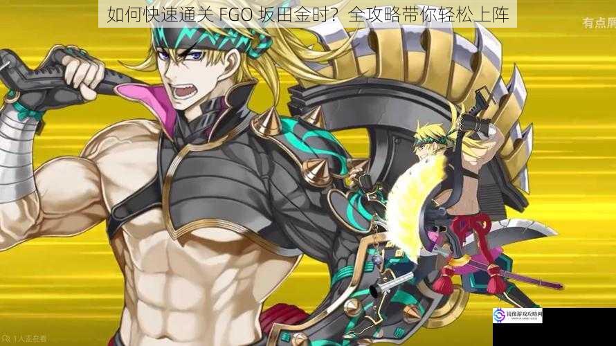 如何快速通关 FGO 坂田金时？全攻略带你轻松上阵