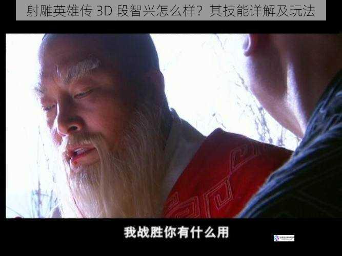 射雕英雄传 3D 段智兴怎么样？其技能详解及玩法