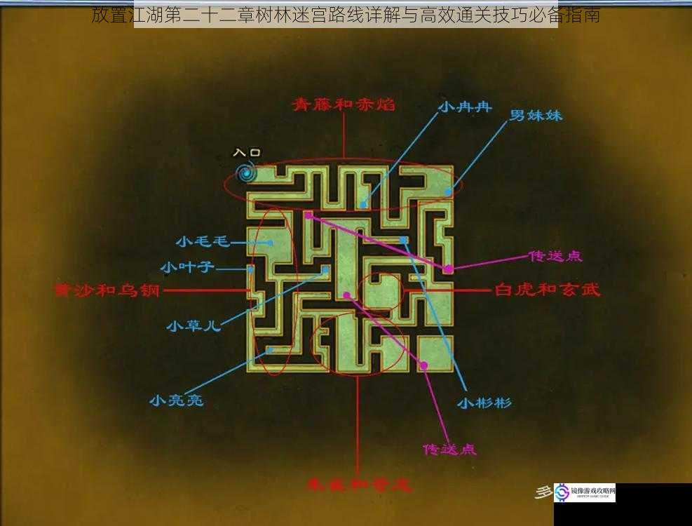 放置江湖第二十二章树林迷宫路线详解与高效通关技巧必备指南