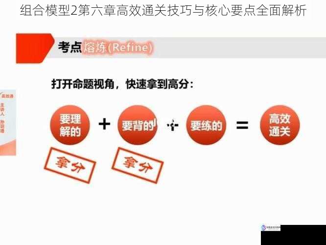 组合模型2第六章高效通关技巧与核心要点全面解析